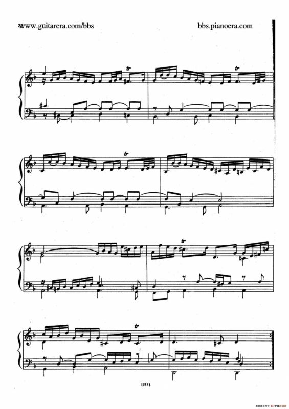 Suite No.3 in d Minor HWV 428（d小调第三组曲）