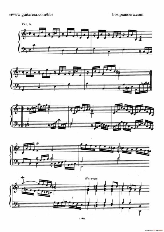 Suite No.3 in d Minor HWV 428（d小调第三组曲）