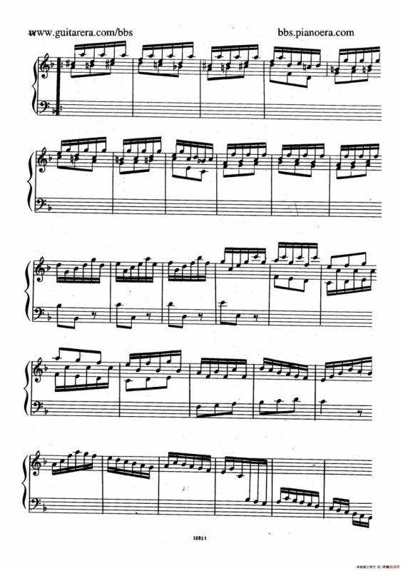 Suite No.3 in d Minor HWV 428（d小调第三组曲）