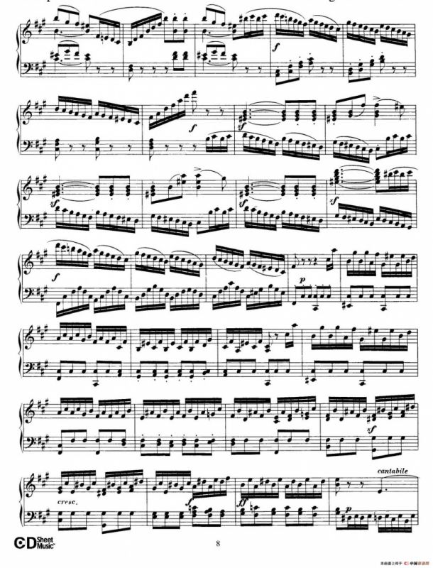 Fantasy in f-Sharp Minor Op.28（升f小调幻想曲）