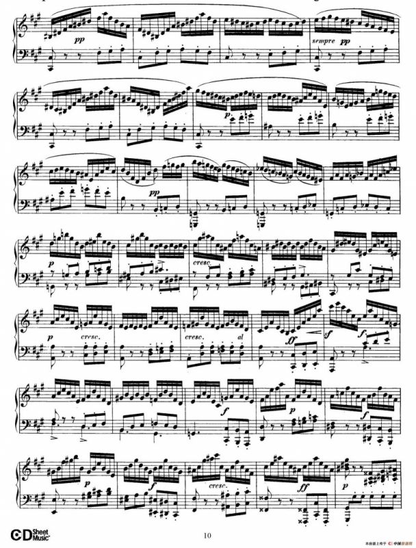 Fantasy in f-Sharp Minor Op.28（升f小调幻想曲）