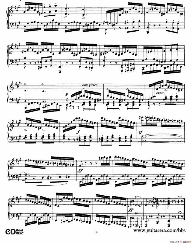 Fantasy in f-Sharp Minor Op.28（升f小调幻想曲）
