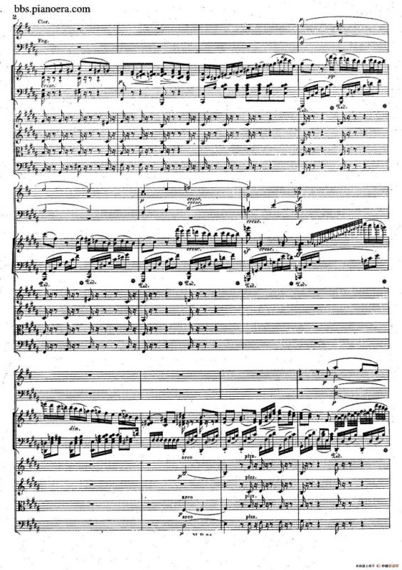 Capriccio Brillante in B Major Op.22（B大调华丽随想曲·钢琴+乐队总谱）