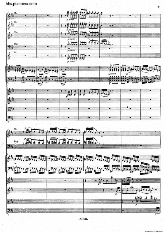 Capriccio Brillante in B Major Op.22（B大调华丽随想曲·钢琴+乐队总谱）