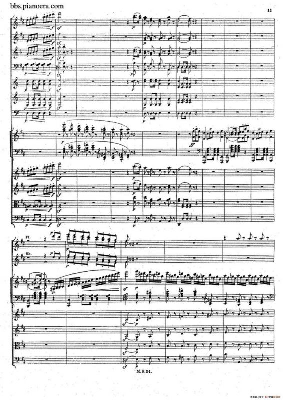 Capriccio Brillante in B Major Op.22（B大调华丽随想曲·钢琴+乐队总谱）