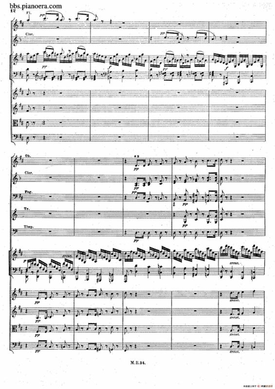 Capriccio Brillante in B Major Op.22（B大调华丽随想曲·钢琴+乐队总谱）