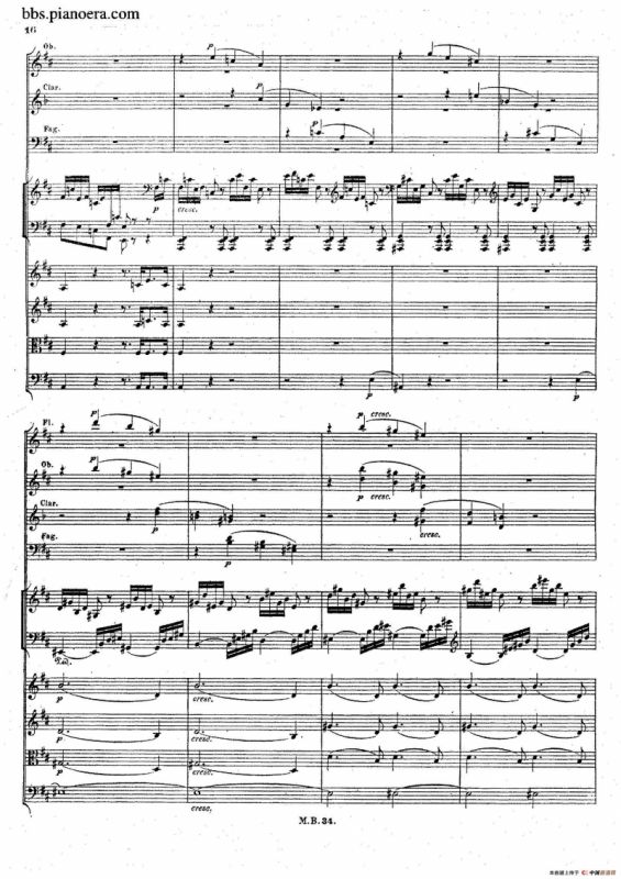 Capriccio Brillante in B Major Op.22（B大调华丽随想曲·钢琴+乐队总谱）