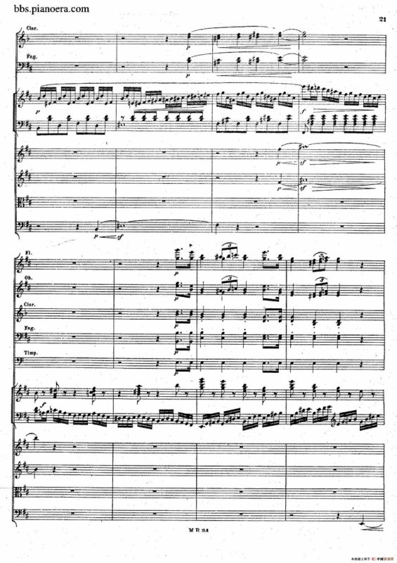 Capriccio Brillante in B Major Op.22（B大调华丽随想曲·钢琴+乐队总谱）