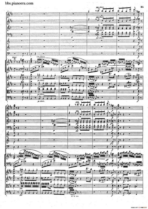 Capriccio Brillante in B Major Op.22（B大调华丽随想曲·钢琴+乐队总谱）