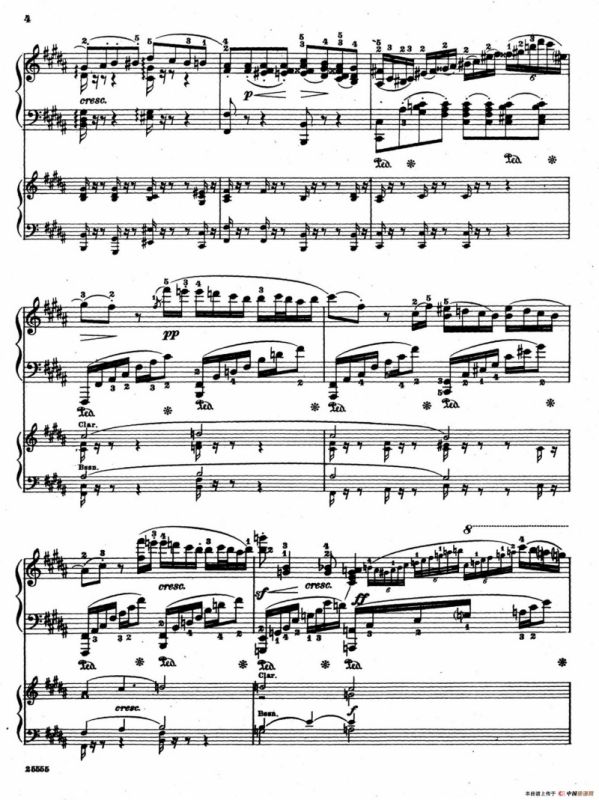 Capriccio Brillante in B Major Op.22（B大调华丽随想曲·双钢琴）