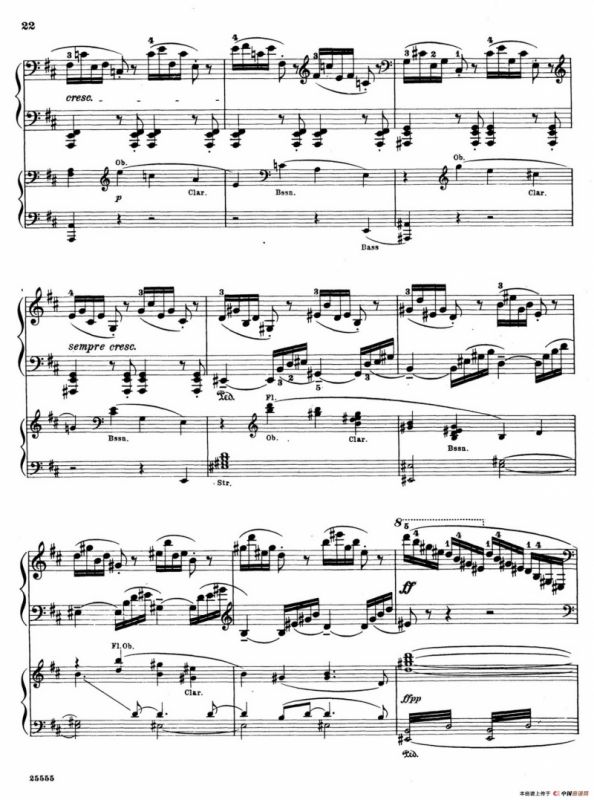 Capriccio Brillante in B Major Op.22（B大调华丽随想曲·双钢琴）