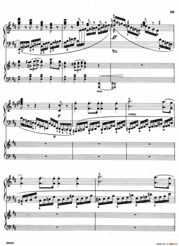 Capriccio Brillante in B Major Op.22（B大调华丽随想曲·双钢琴）