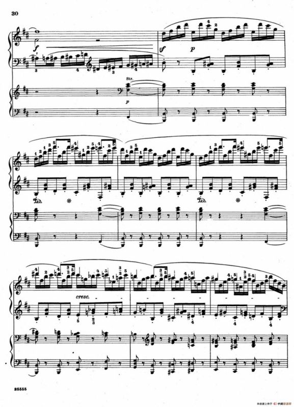 Capriccio Brillante in B Major Op.22（B大调华丽随想曲·双钢琴）