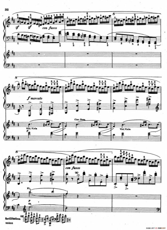 Capriccio Brillante in B Major Op.22（B大调华丽随想曲·双钢琴）