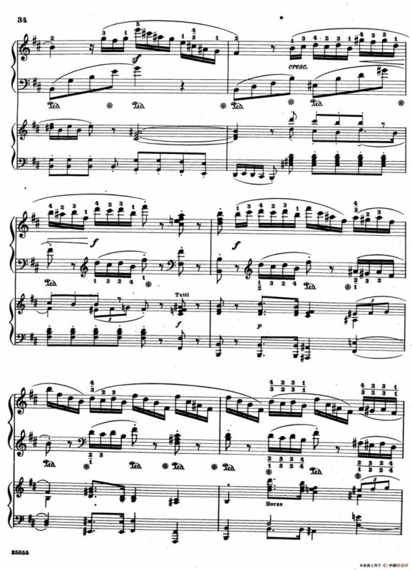 Capriccio Brillante in B Major Op.22（B大调华丽随想曲·双钢琴）