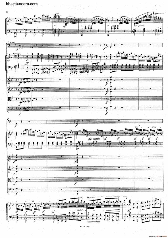 Piano Concerto No.1 in g Minor Op.25（g小调第一钢琴协奏曲·总谱）