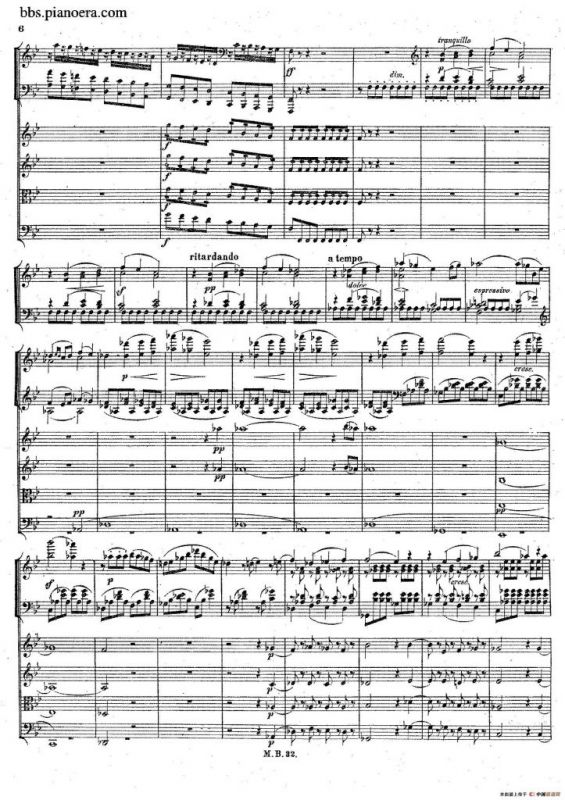 Piano Concerto No.1 in g Minor Op.25（g小调第一钢琴协奏曲·总谱）