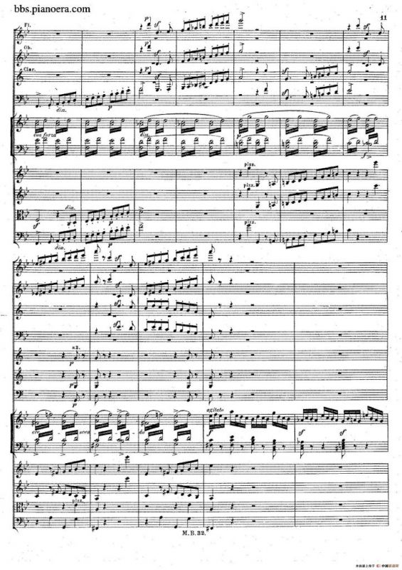 Piano Concerto No.1 in g Minor Op.25（g小调第一钢琴协奏曲·总谱）