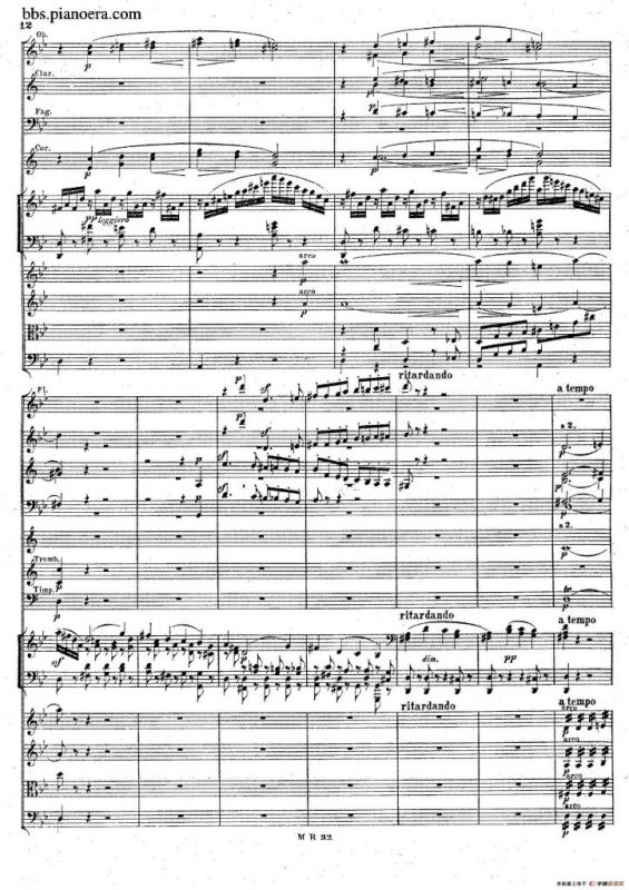 Piano Concerto No.1 in g Minor Op.25（g小调第一钢琴协奏曲·总谱）