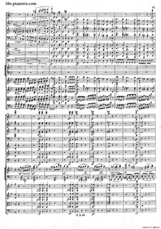 Piano Concerto No.1 in g Minor Op.25（g小调第一钢琴协奏曲·总谱）