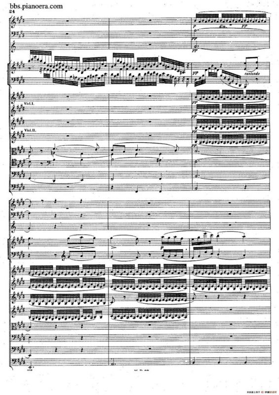 Piano Concerto No.1 in g Minor Op.25（g小调第一钢琴协奏曲·总谱）