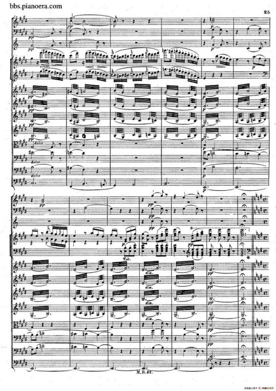 Piano Concerto No.1 in g Minor Op.25（g小调第一钢琴协奏曲·总谱）