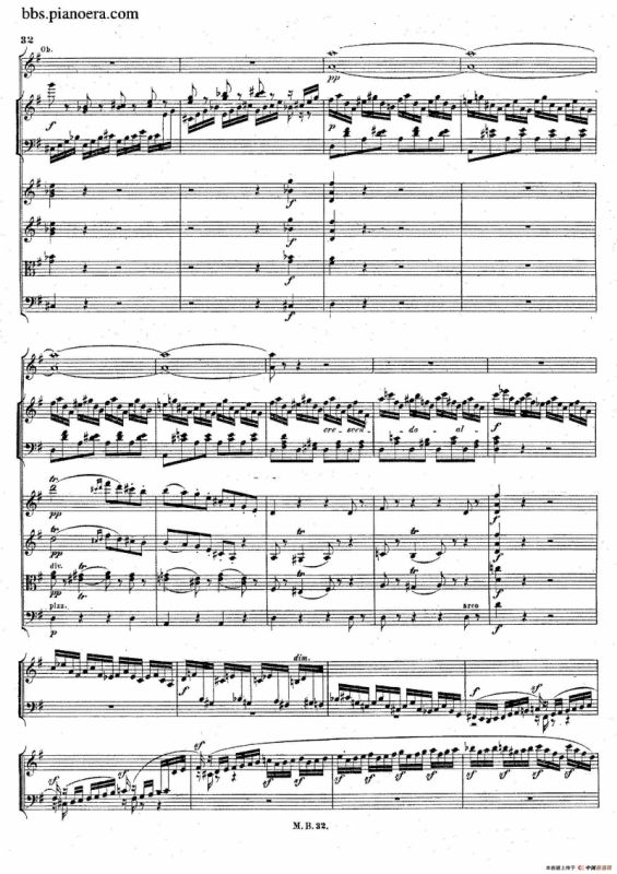 Piano Concerto No.1 in g Minor Op.25（g小调第一钢琴协奏曲·总谱）