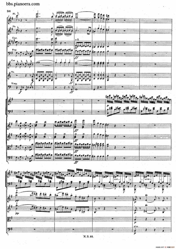 Piano Concerto No.1 in g Minor Op.25（g小调第一钢琴协奏曲·总谱）