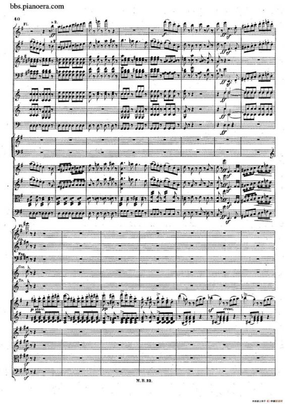 Piano Concerto No.1 in g Minor Op.25（g小调第一钢琴协奏曲·总谱）