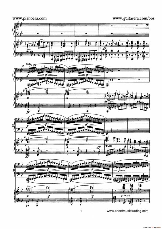 Piano Concerto No.1 in g Minor Op.25（g小调第一钢琴协奏曲·双钢琴）