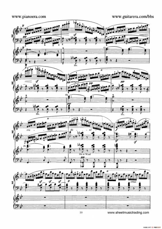 Piano Concerto No.1 in g Minor Op.25（g小调第一钢琴协奏曲·双钢琴）