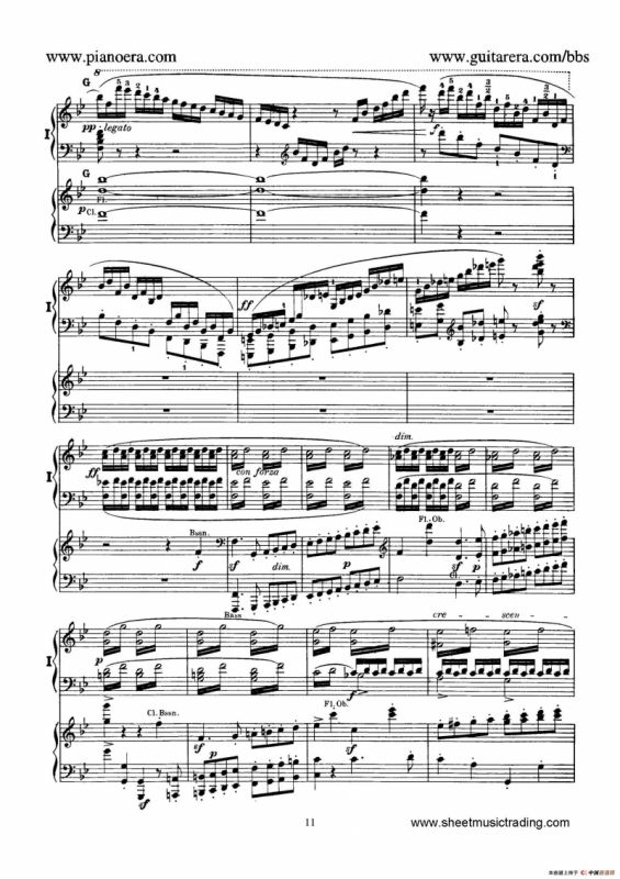 Piano Concerto No.1 in g Minor Op.25（g小调第一钢琴协奏曲·双钢琴）