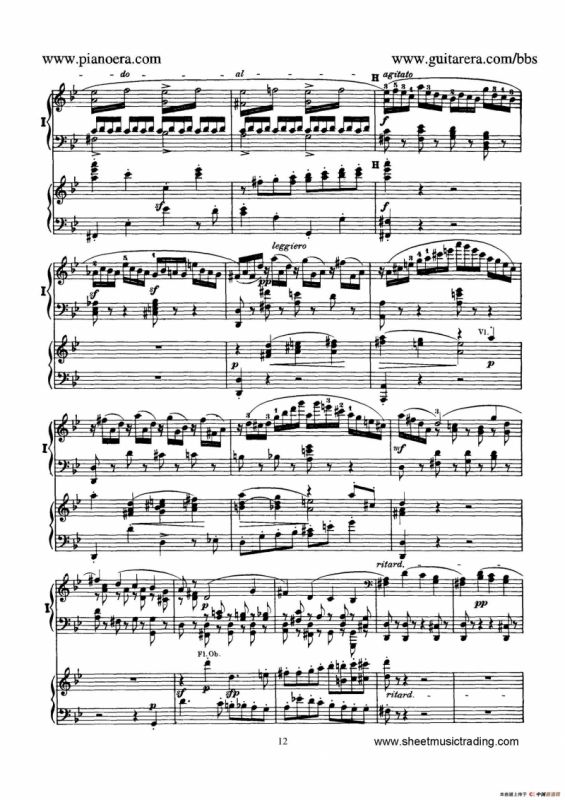 Piano Concerto No.1 in g Minor Op.25（g小调第一钢琴协奏曲·双钢琴）