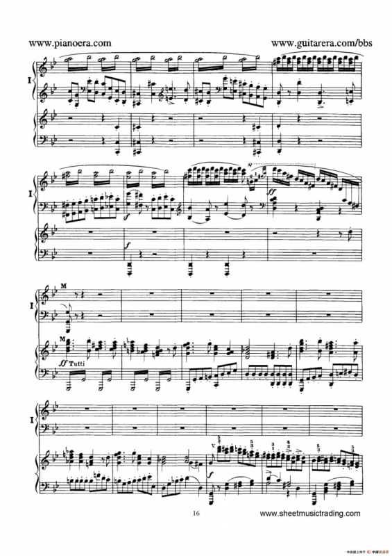 Piano Concerto No.1 in g Minor Op.25（g小调第一钢琴协奏曲·双钢琴）