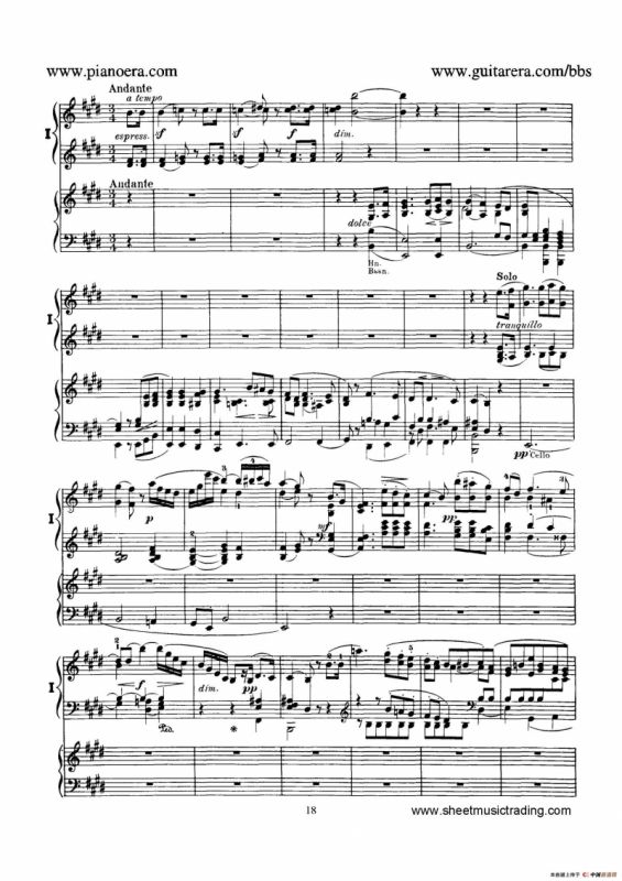 Piano Concerto No.1 in g Minor Op.25（g小调第一钢琴协奏曲·双钢琴）