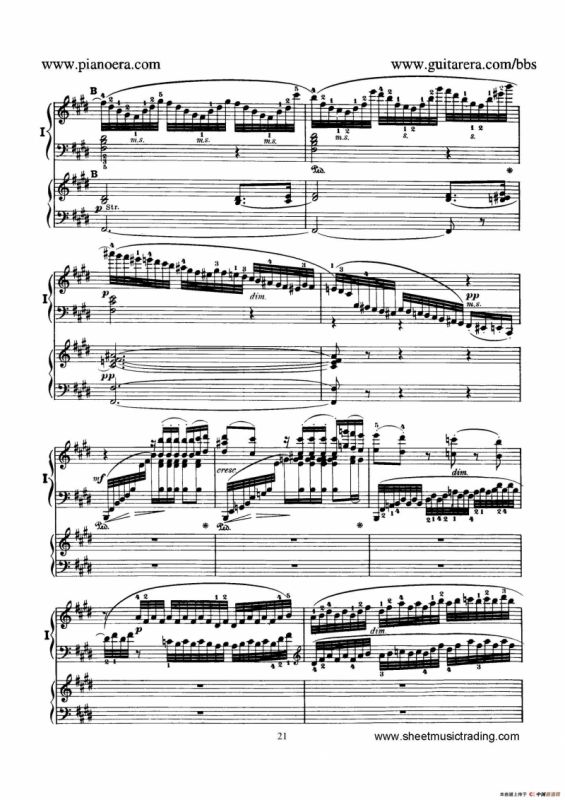 Piano Concerto No.1 in g Minor Op.25（g小调第一钢琴协奏曲·双钢琴）