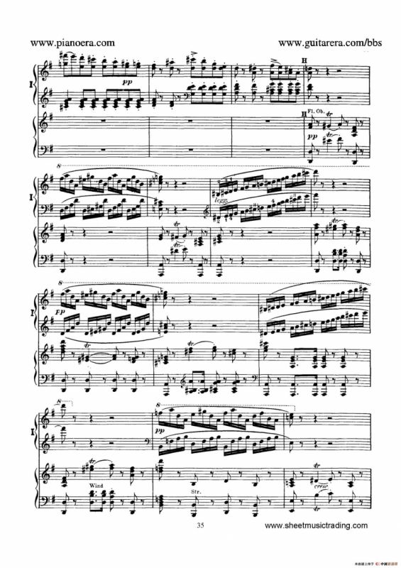 Piano Concerto No.1 in g Minor Op.25（g小调第一钢琴协奏曲·双钢琴）
