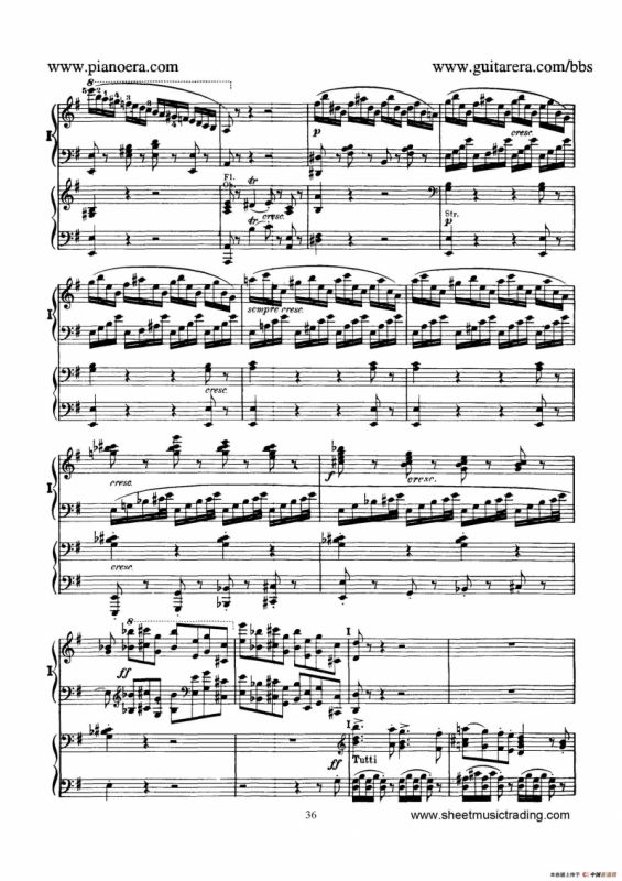 Piano Concerto No.1 in g Minor Op.25（g小调第一钢琴协奏曲·双钢琴）