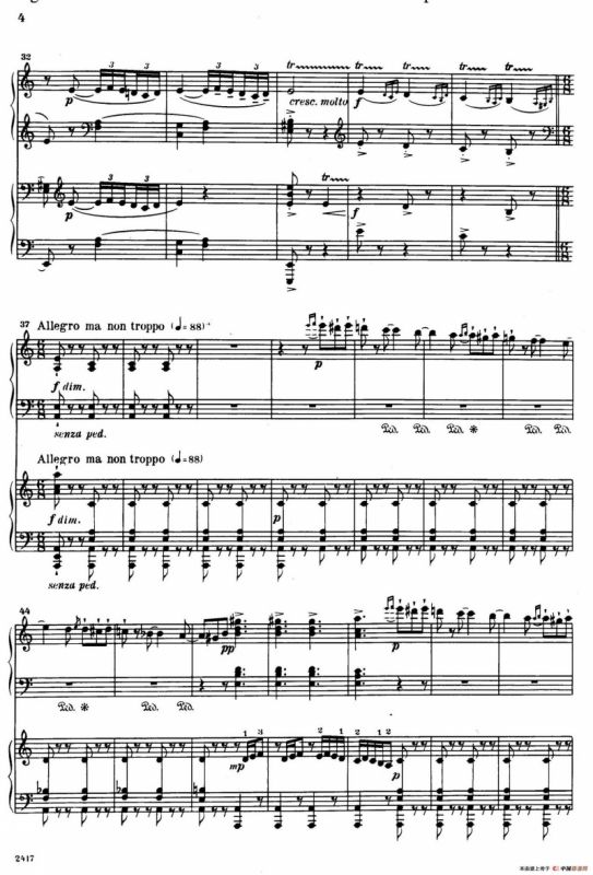 Introduction et Rondo Capriccioso Op.28（引子与随想回旋曲·双钢琴）