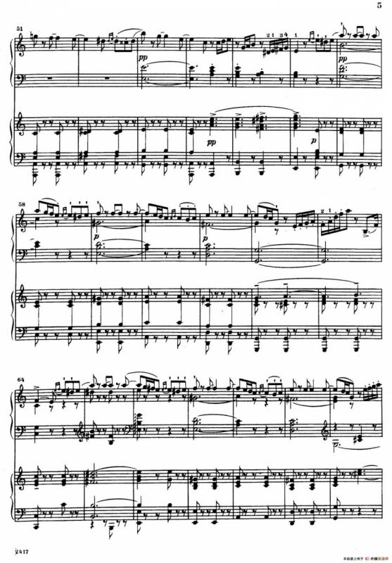 Introduction et Rondo Capriccioso Op.28（引子与随想回旋曲·双钢琴）