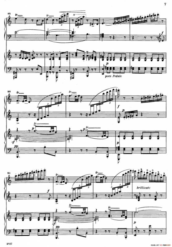 Introduction et Rondo Capriccioso Op.28（引子与随想回旋曲·双钢琴）