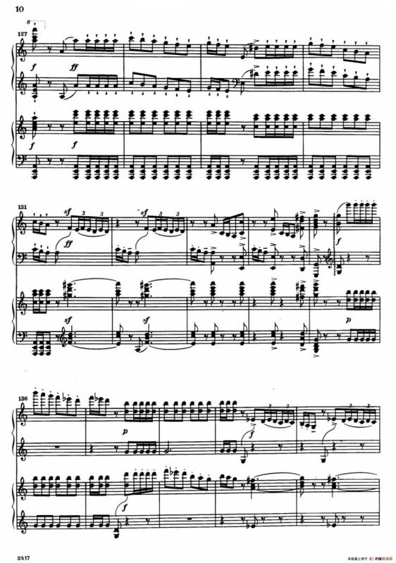 Introduction et Rondo Capriccioso Op.28（引子与随想回旋曲·双钢琴）