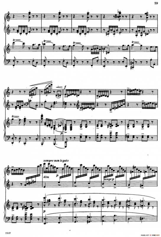 Introduction et Rondo Capriccioso Op.28（引子与随想回旋曲·双钢琴）