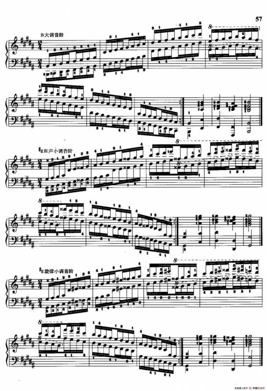 哈农钢琴练指法（第二部分·39）