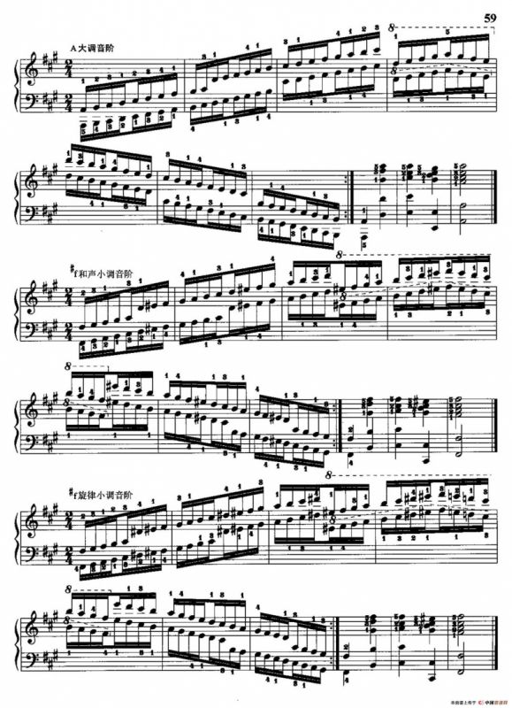哈农钢琴练指法（第二部分·39）