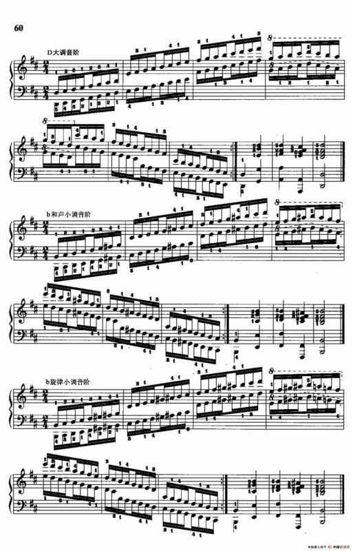 哈农钢琴练指法（第二部分·39）
