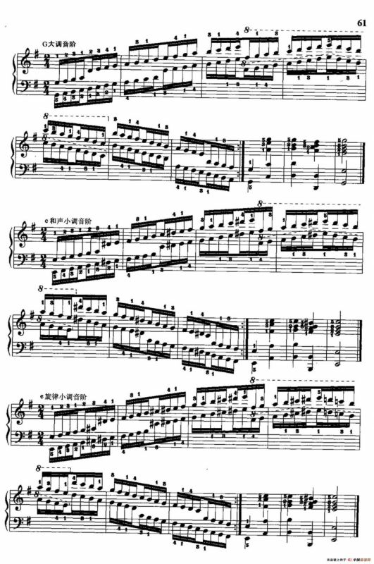 哈农钢琴练指法（第二部分·39）