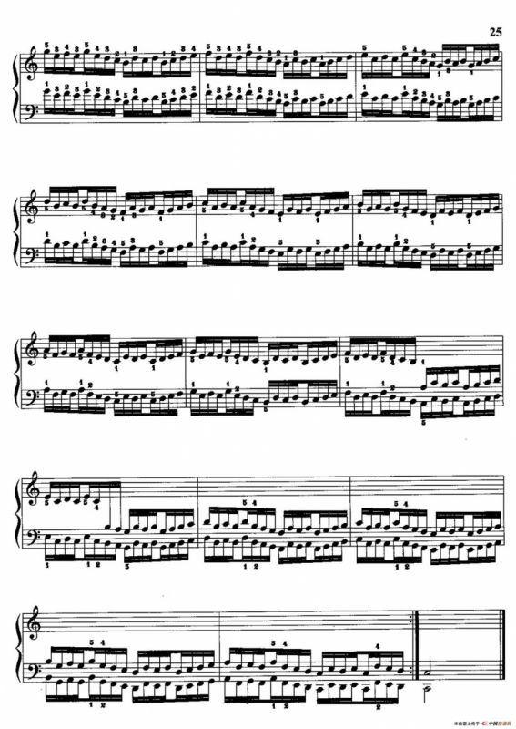 哈农钢琴练指法（第二部分·22）