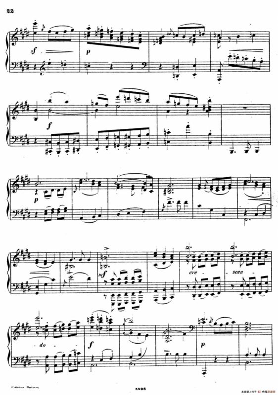 Waltzes Op.23（圆舞曲集·9、e小调）