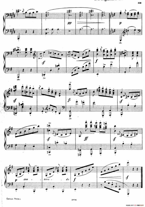 Waltzes Op.23（圆舞曲集·9、e小调）